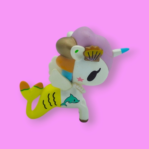 Tokidoki Perla Chaser Mermicorno Mini Vinyl Figure Rare - Picture 1 of 4